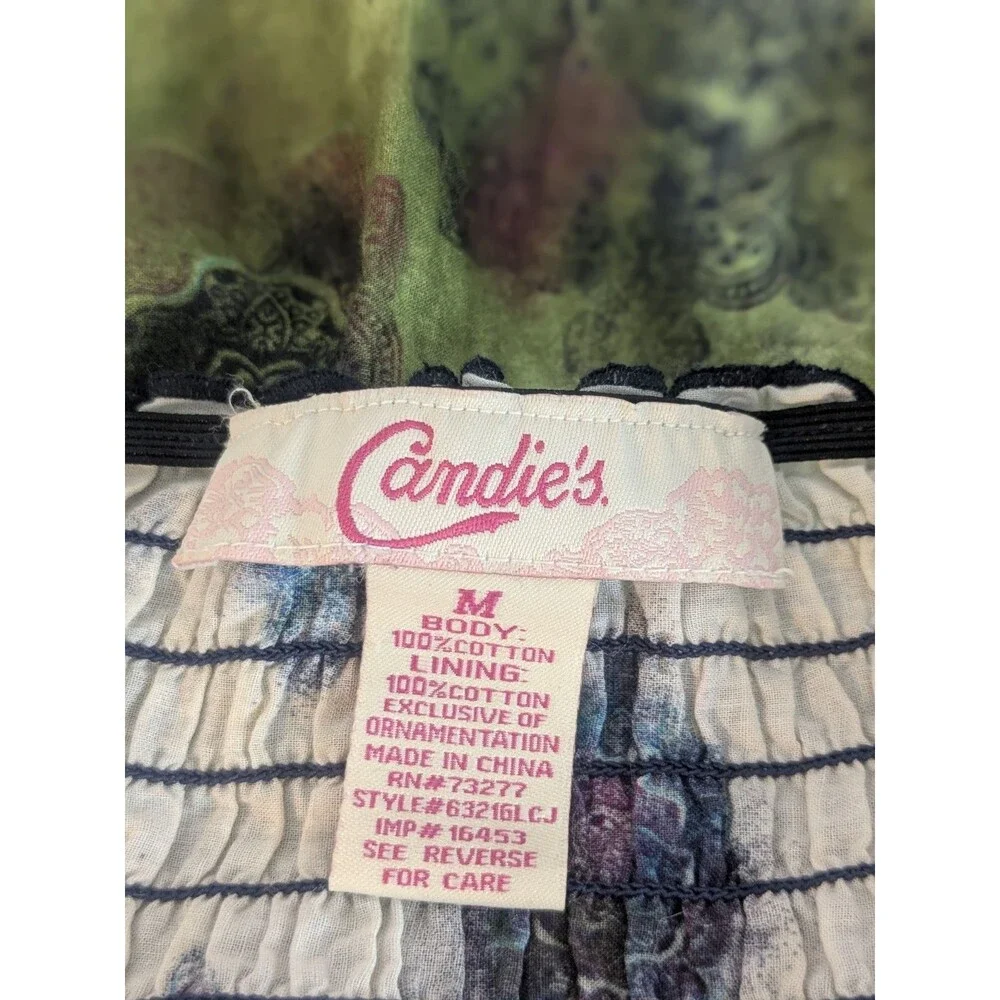 Tie Dye Boho Fairy Skirt 100% cotton‎ lined Size Juniors Med festival Candies